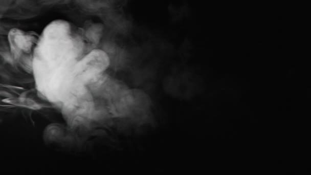 Abstraktní Realistické Zakrytí Zpomaleným Kouřem Vysoce Kvalitní Fullhd Záběry — Stock video