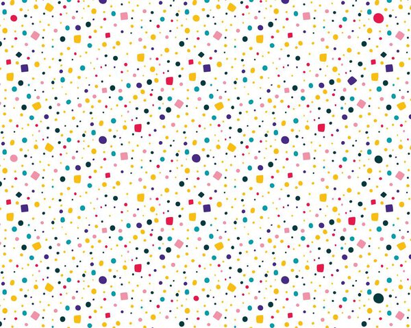 Разноцветная горошек фоновая векторная иллюстрация для игривых моделей в ярких цветах для детских рисунков Вечеринка Декор. Векторная иллюстрация