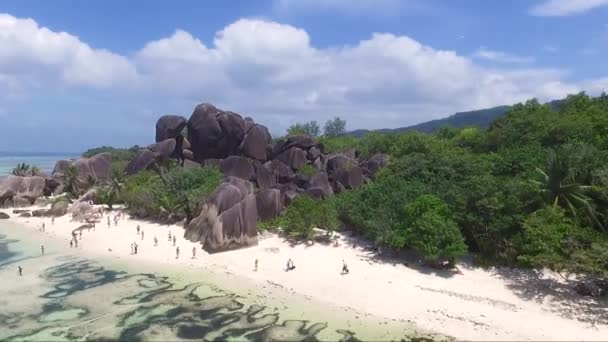 Hint Okyanusu Nun Plajları Adaları Hint Okyanusu Ndaki Tropik Bir — Stok video