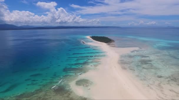 Hint Okyanusu Nun Plajları Adaları Hint Okyanusu Ndaki Tropik Bir — Stok video