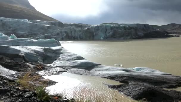 Krajobrazy Islandii Piękno Arktycznej Natury Arktyczny Krajobraz Icelandzie Piękne Pola — Wideo stockowe