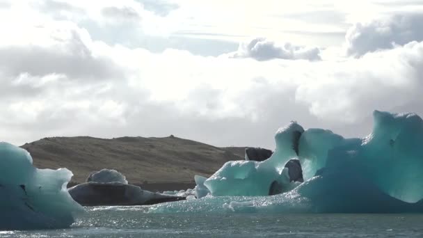 Schöne Landschaften Islands Wunderbare Arktische Natur — Stockvideo