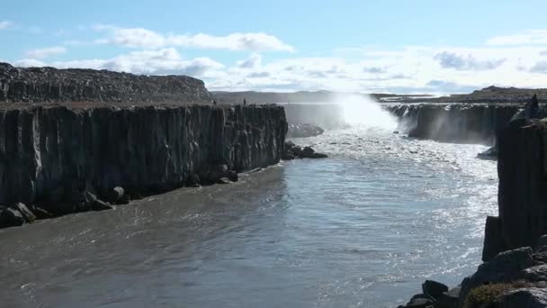 Όμορφα Τοπία Της Ισλανδίας Υπέροχη Αρκτική Φύση — Αρχείο Βίντεο