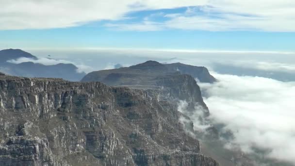 케이프타운 Table Mountain에서 도시의 — 비디오