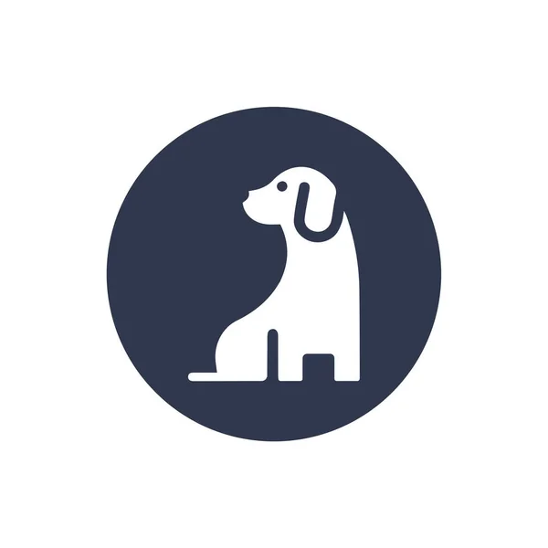 stock vector Dog silhouette vector cartoon logo set	