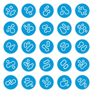 Prebiyotik, mikrop, laktobacillus doğrusal simge kümesi