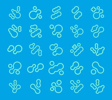 Prebiyotik, mikrop, laktobacillus doğrusal simge kümesi