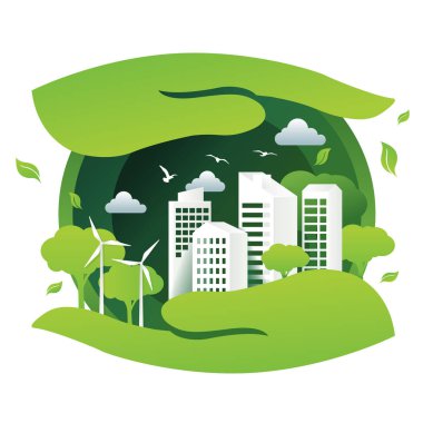 ESG Kavram vektör çizimi