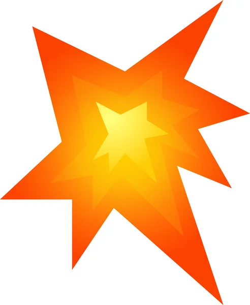 Collision Emoji Icône Illustration — Image vectorielle