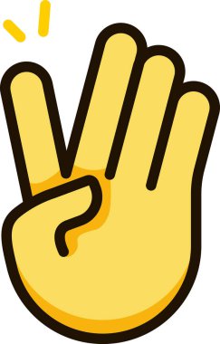 Şov durdurucu simge emoji etiketi