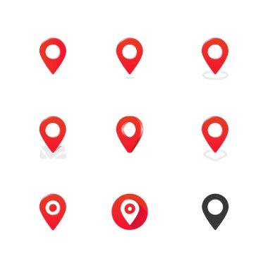Kırmızı Konum Simgesi Resim Koleksiyonu
