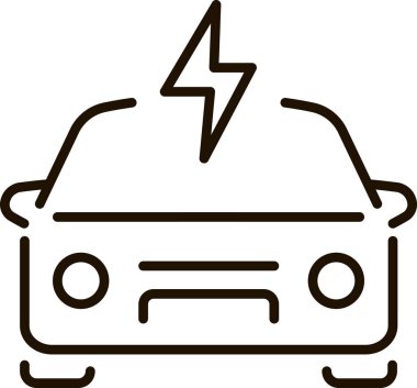 EV otomotiv çizgisi resimleme