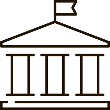 hükümet satır simgesi illüstrasyonu