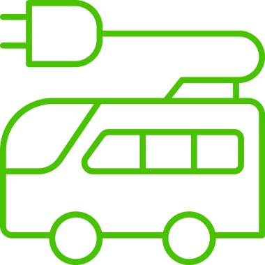 eco bus taşıma hattı simgesi illüstrasyonuName
