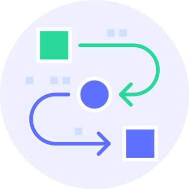 akış şeması modern simge clipart illüstrasyonuName