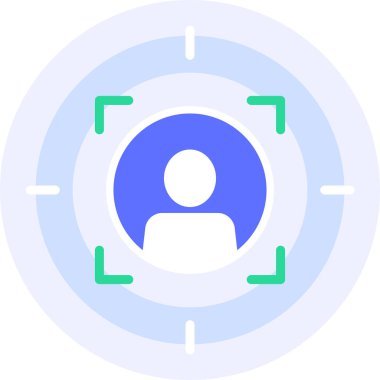  hedef kitle modern simge clipart illüstrasyonuName