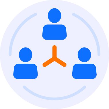 kullanıcı bağlantısı modern simge illüstrasyonu