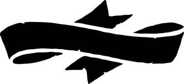 Eski usul Vintage Kurdele Bayrağı