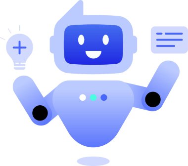 Ai Yapay Zeka Robotik Akıllı Üretim ve Endüstri Simgesi