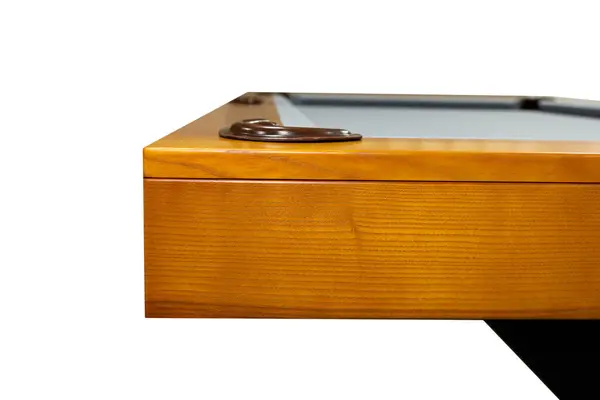 Bilardo masası. Bilardo masası beyaz arkaplanda izole edildi.