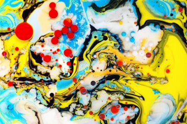 Soyut renkli arkaplan, çok renkli boya dokusu