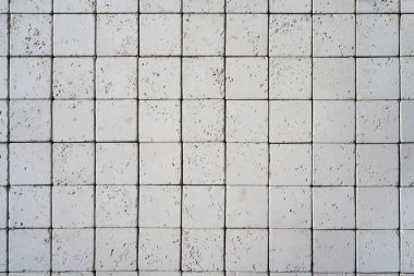 Kare beyaz taşlar duvar arkaplanı
