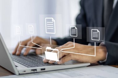 belge yönetim sistemi DMS dizini, dosya veri yönetimi veya veri aktarım yedekleme teknolojisi.