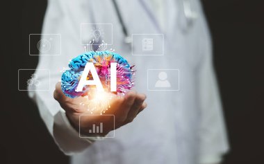 Brian Al 'ı tutan doktor kontrol konsepti.