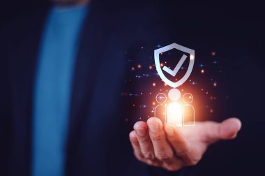 Sigorta yönetimi planlaması, konsept sağlık ve finans, yaşam ve mülkiyet koruma planlaması