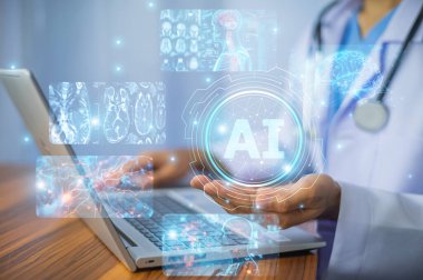 Doktorlar, AI teknolojisinin, hastalarının ameliyat, teşhis ve kişiselleştirilmiş tedavi planlarından yararlanıyorlar..
