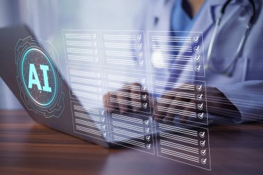 Doktor, karmaşık tıbbi durumların teşhisine yardımcı olmak için yapay zeka tarafından oluşturulan belgeleri gözden geçirip, hasta bakımını garantiye alıyor..