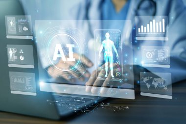 Yapay Zeka, doktorların sağlık verilerini görselleştirmelerine ve hasta bakımı ve tedavisi için gerçek zamanlı kararlar almalarına yardımcı olur.