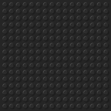 Dairesel Studs Vector, Kare Şablon Mükemmel Arkaplan, Dokular ve Block Tasarım Projeleri İçin Siyah Plastik Tabaka