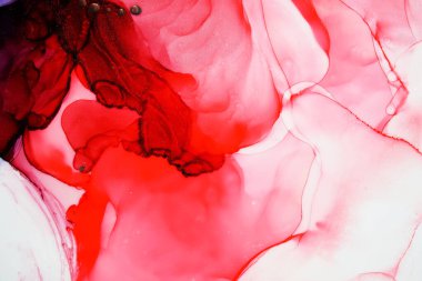 Alkol mürekkebi soyut arkaplan, makro