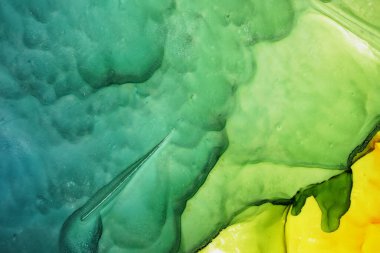 Alkol mürekkebi soyut arkaplan, makro