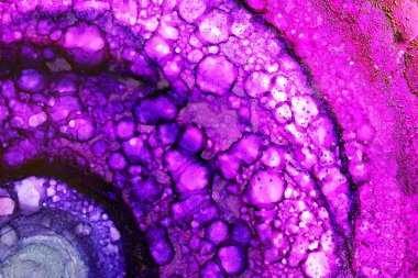 Alkol mürekkebi soyut arkaplan, makro