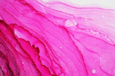 Alcohol ink abstract texture macro photo