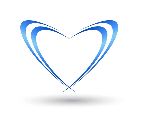 Het Swoosh Logo Abstract Swoosh Logo Design Sjabloon — Stockvector