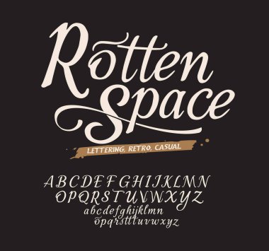 Zarif Yazı Tipi Büyük Küçük Harf. Klasik Harfler Minimum Moda Tasarımı. Tipografi modern serif yazı tipleri normal dekoratif vintage konsepti. vektör illüstrasyonu