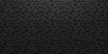 soyut 3d desen siyah kare arkaplan, grunge yüzey illüstrasyon duvar kağıdı 33d oluşturma.
