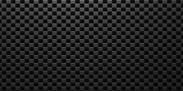 Abstracto Textura Negro Cuadrado Patrón Fondo Grunge Superficie Ilustración Wallpaper — Foto de Stock