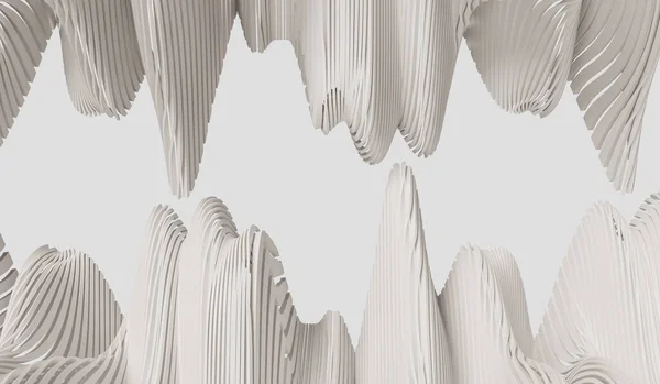 白線は背景を抽象化する 3Dレンダリング — ストック写真