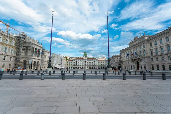 Praça Principal Cidade Trieste Unidade Praça Itália Itália — Fotografia de Stock
