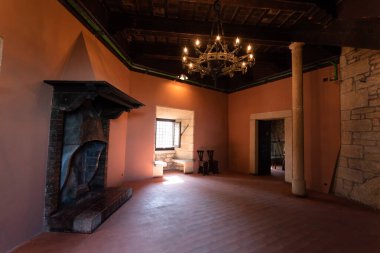 Seconda Torre - Cesta in the republic San Marino, Italy. Interiors inside the tower