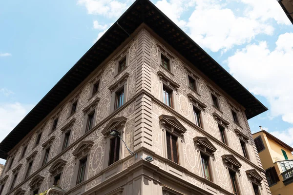 Stadtbild Florenz Italien Spaziergang Durch Die Straßen Der Altstadt — Stockfoto