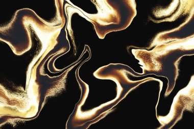 Moda sürreal dalgalı çarpık arka plan bükülmüş ve biçimsiz retro sürreal doku çizimi. Optik müdahale ve pankart, sosyal medya ve poster için sıvı efektli holografik poster tasarımı