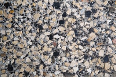 Arkaplan için küçük renkli taşlardan fayanslar