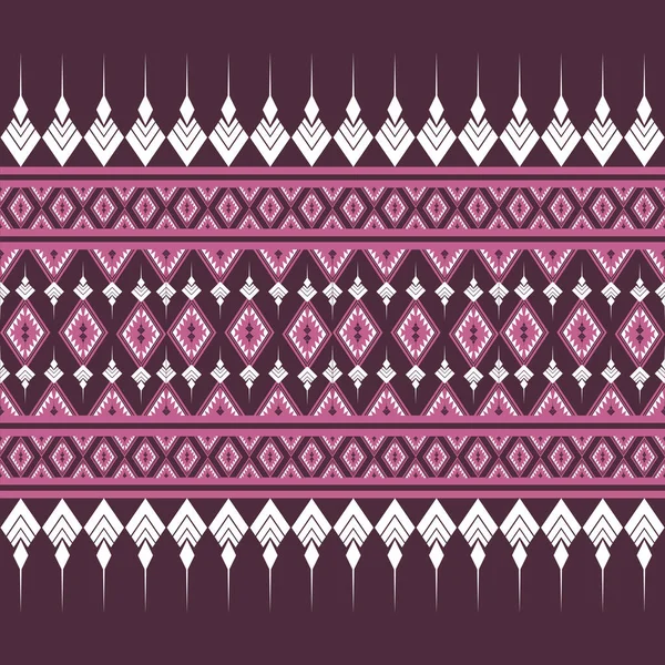 Tissu Soie Thaïlandais Motif Vectoriel — Image vectorielle