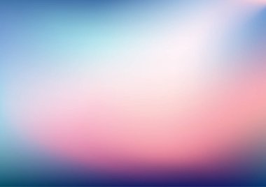 Maviden pembeye karışan yumuşak, rüya gibi bir arkaplan ve pastel renkler. Renkler bulanıklaşır ve nazik, ruhani bir etki yaratır..