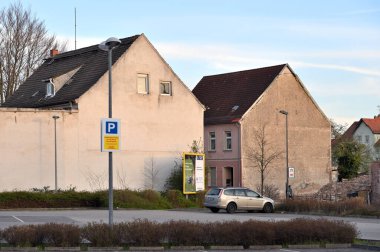 Luckenwalde, 18 Nisan 2021, Luckenwalde, Almanya. Luckenwalde, Almanya 'nın Brandenburg eyaletinde yer alan bir şehirdir.